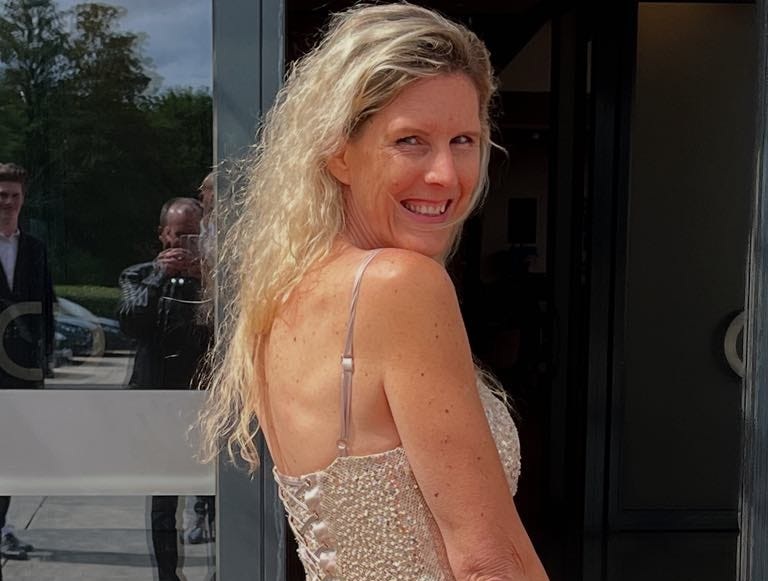Interview with actress Annick Van Couwenberghe, at Venice Film Festival