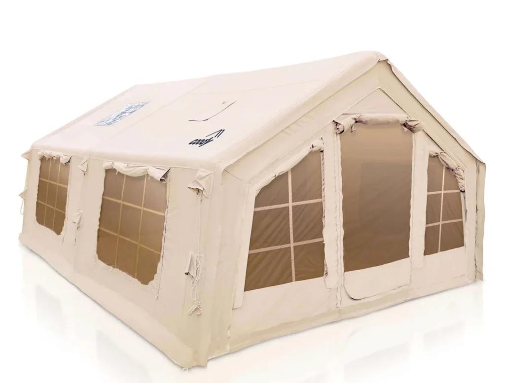 Coody 17.2 inflatable tent for family camping and glamping
